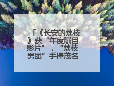 《长安的荔枝》获“年度瞩目影片”，“荔枝男团”手捧茂名荔枝走红毯