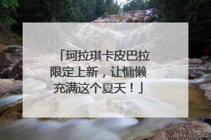 珂拉琪卡皮巴拉限定上新，让慵懒充满这个夏天！