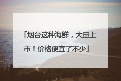 烟台这种海鲜，大量上市！价格便宜了不少