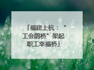福建上杭：“工会鹊桥”架起职工幸福桥