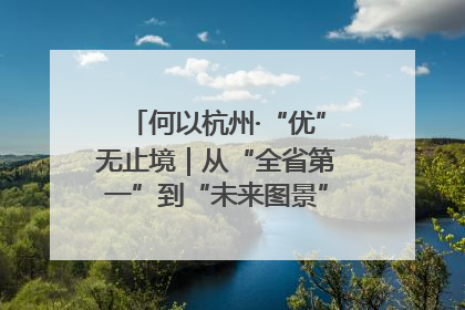 何以杭州·“优”无止境｜从“全省第一”到“未来图景” 余杭加速航行