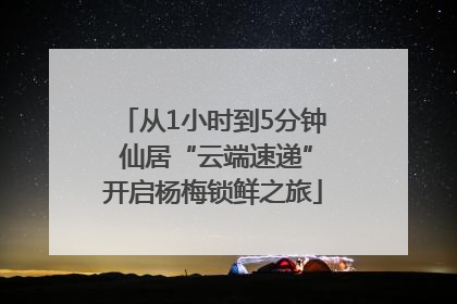 从1小时到5分钟 仙居“云端速递”开启杨梅锁鲜之旅