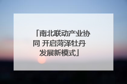 南北联动产业协同 开启菏泽牡丹发展新模式