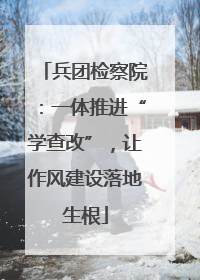 兵团检察院：一体推进“学查改”，让作风建设落地生根