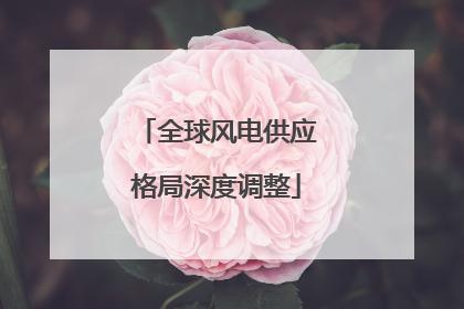 全球风电供应格局深度调整
