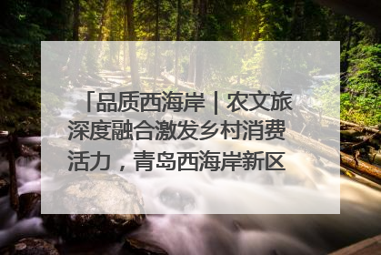 品质西海岸｜农文旅深度融合激发乡村消费活力，青岛西海岸新区的乡村振兴实践