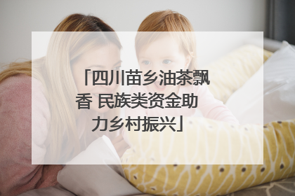 四川苗乡油茶飘香 民族类资金助力乡村振兴