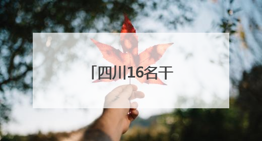 四川16名干部职务拟调整