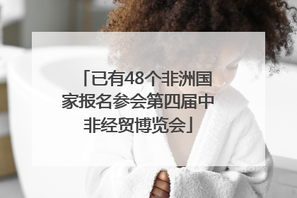 已有48个非洲国家报名参会第四届中非经贸博览会