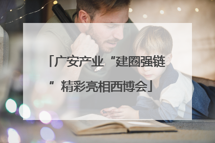 广安产业“建圈强链”精彩亮相西博会