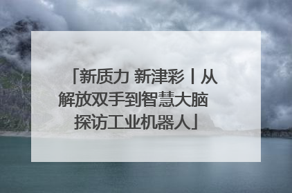 新质力 新津彩丨从解放双手到智慧大脑 探访工业机器人