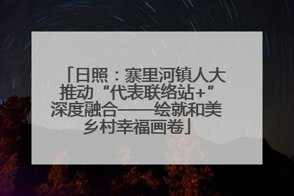 日照：寨里河镇人大推动“代表联络站+”深度融合——绘就和美乡村幸福画卷