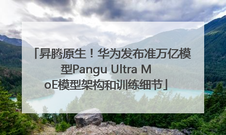 昇腾原生！华为发布准万亿模型Pangu Ultra MoE模型架构和训练细节