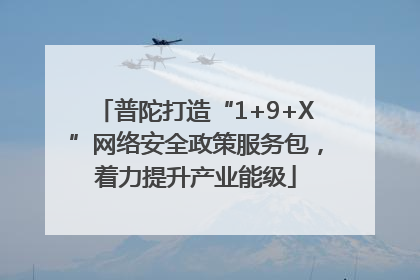 普陀打造“1+9+X”网络安全政策服务包，着力提升产业能级