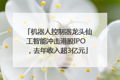 机器人控制器龙头仙工智能冲击港股IPO，去年收入超3亿元
