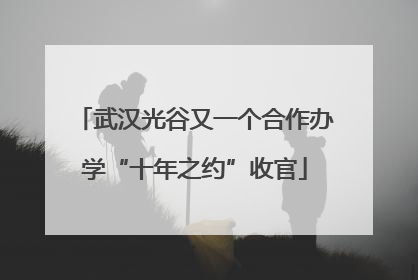 武汉光谷又一个合作办学“十年之约”收官
