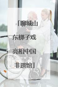 聊城山东梆子戏亮相中国非遗馆