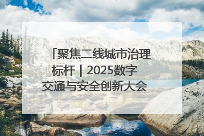 聚焦二线城市治理标杆｜2025数字交通与安全创新大会在保定隆重开幕