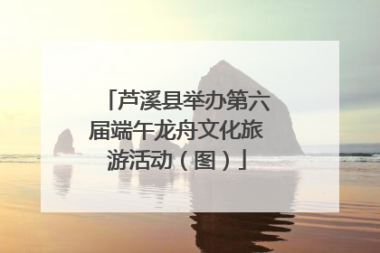 芦溪县举办第六届端午龙舟文化旅游活动（图）