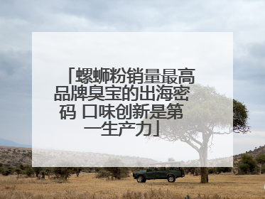 螺蛳粉销量最高品牌臭宝的出海密码 口味创新是第一生产力