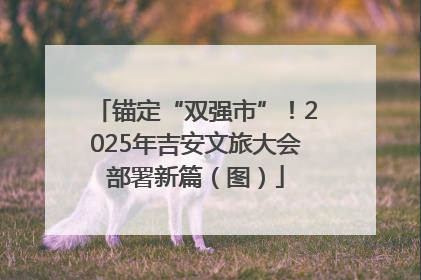 锚定“双强市”！2025年吉安文旅大会部署新篇（图）