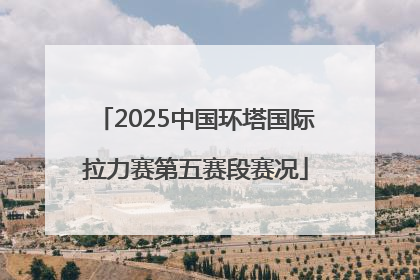 2025中国环塔国际拉力赛第五赛段赛况